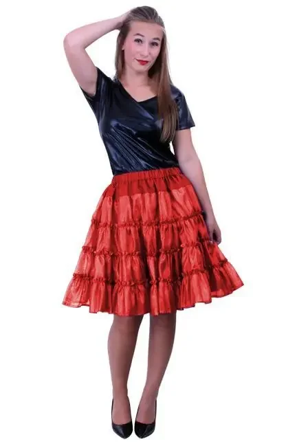 Rock A Baby Petticoat 5 Laags Rood