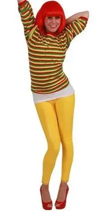 Rood-Geel-Groene Dorus Trui