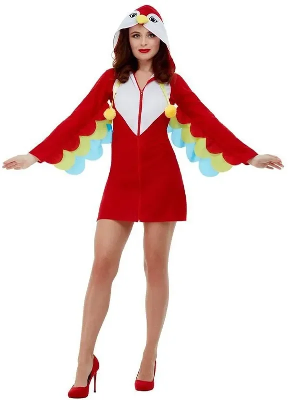 Roter Regenwald Guatemala Papagei Damenkostüm