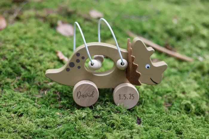 Schiebespielzeug Dinosaurier