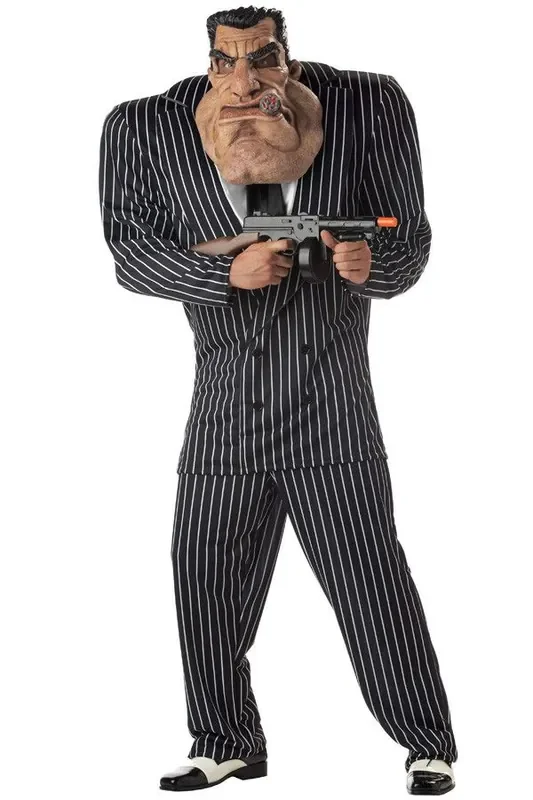 Schmutzige Werke Mafia Gangster Tony Herrenkostüm