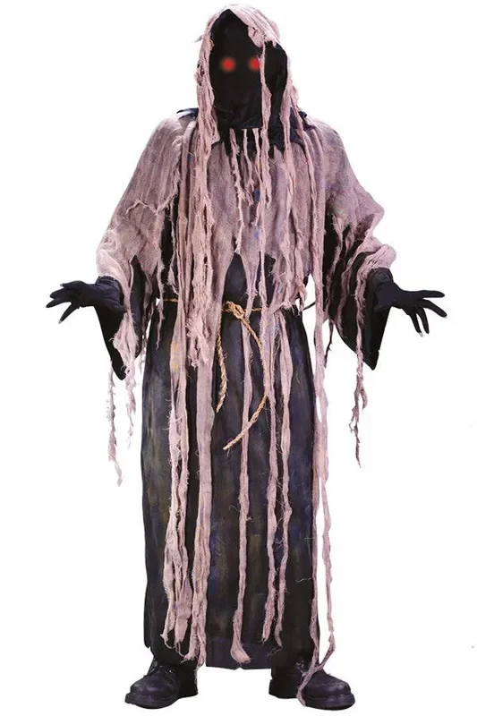 Schwarzer Tod Mit Leuchtenden Augen Herrenkostüm
