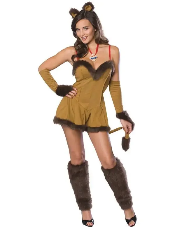 Secret Wishes Laffe Leeuwin Vrouw Kostuum