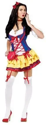 Sexy Sneeuwwitje Jurk Vrouw