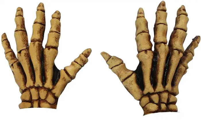 Skeletthandschuhe Alte Knochen