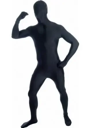 Skinny Skin Zwart Kostuum