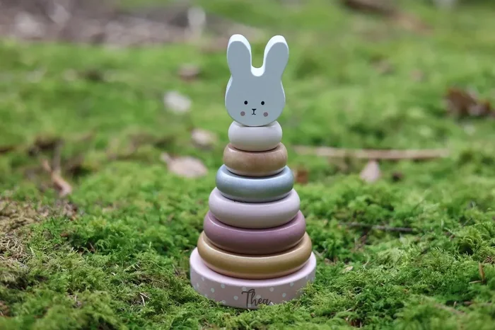 Stapelturm Hase personalisiert