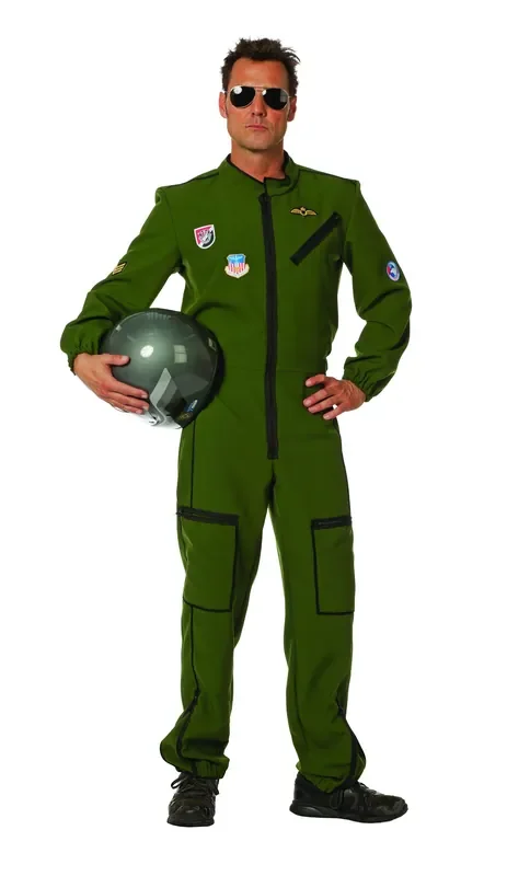 Stunt Pilot Fighter Jet Herrenkostüm