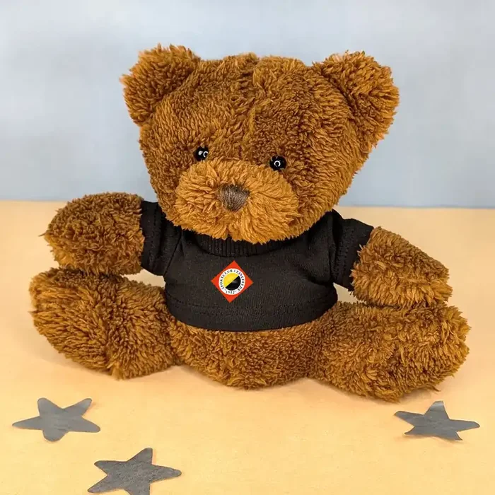 Teddybär mit Vereinslogo SC Leinefelde 1912