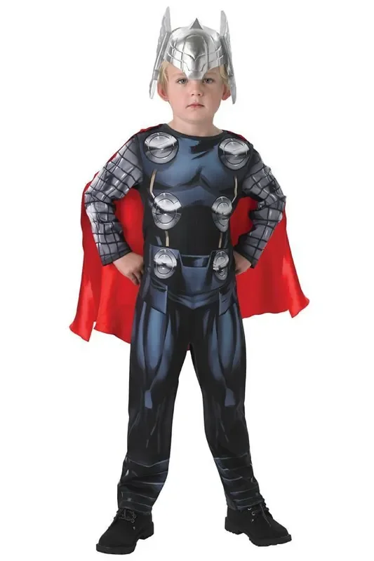 Thor Krijger Uit Avengers Jongen Kostuum