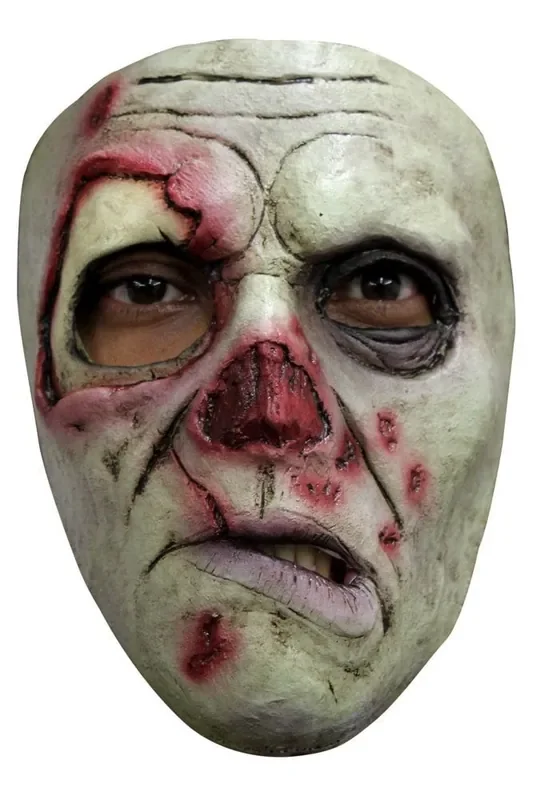 Traurige Maske Mit Zombie Clown