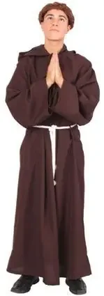 Vader Fratelli Monnik Man Kostuum