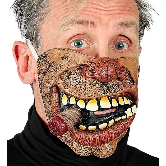 Verwandte Maskenbiker Dicke Zigarre