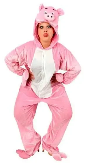 Victor Varken Overall Pluche Kostuum