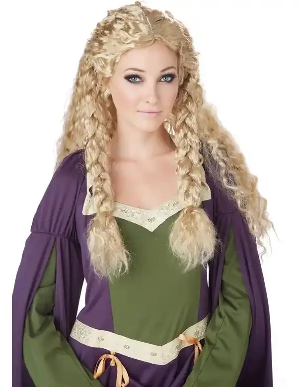 Viking Prinses Pruik, Blond