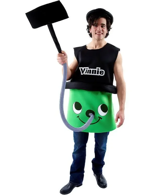 Vinnie The Vacuum Cleaner Stofzuiger Man Kostuum