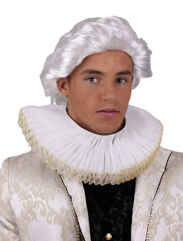 Weiße Barocke Halskrause Spanien