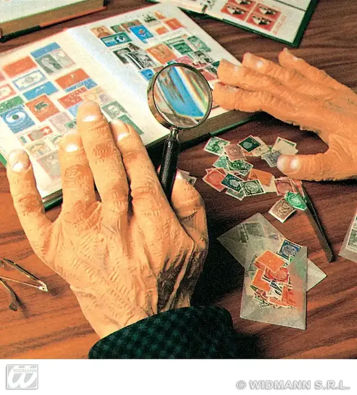 Wenige Latex -Maxi -Hände