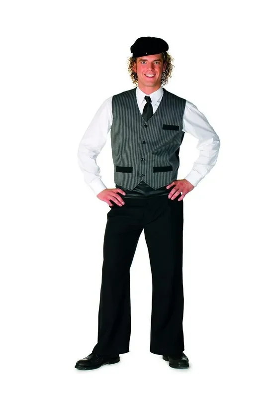 Weste Bauer Am Sonntag Kreidestreifen Herren