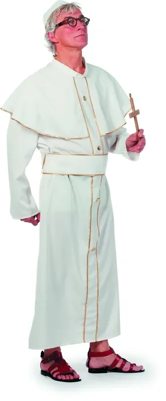 Witzer Papst Vatikan Herrenkostüm