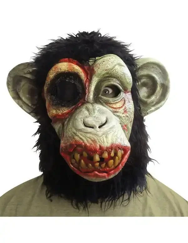Zombie Chimpansee Masker