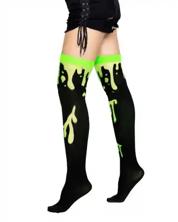 Zombie Splatter Overknees