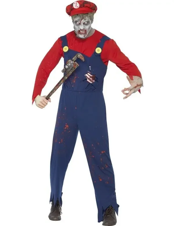 Zombie Super Mario Pak Mann Herren
