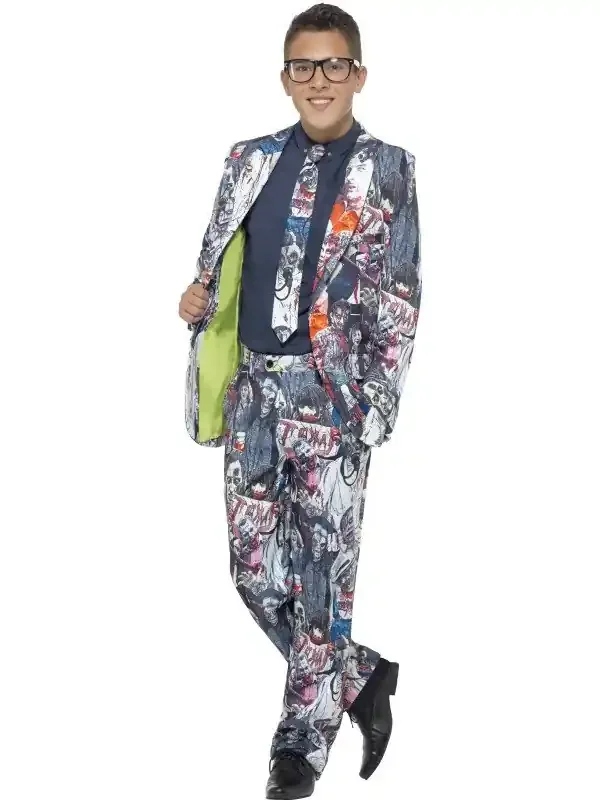 Zombie Teenage Feiertage Kostüm für Jungen