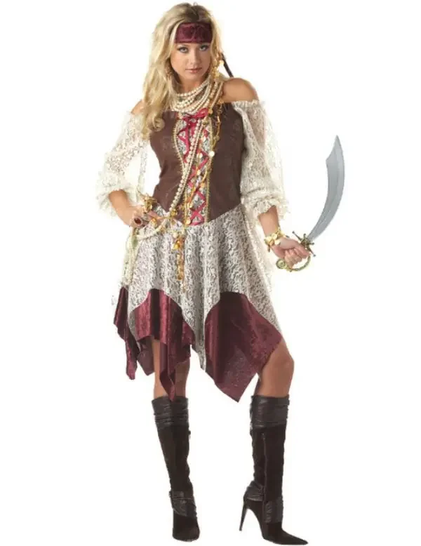 Zuiderzee Sirate Pirate Woman Kostüm Damen