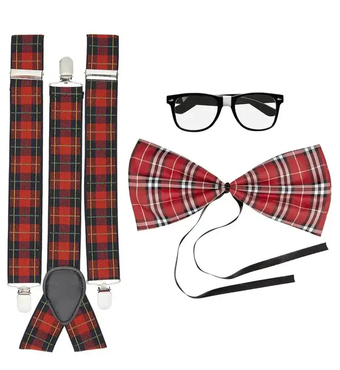 Zurück In Die Schule Nerd -Set