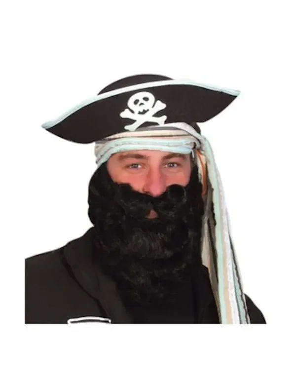 Zwarte Piratenbaard